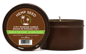 Bougie de massage 3 en 1 - Hemp Seed - The Hemp Concept