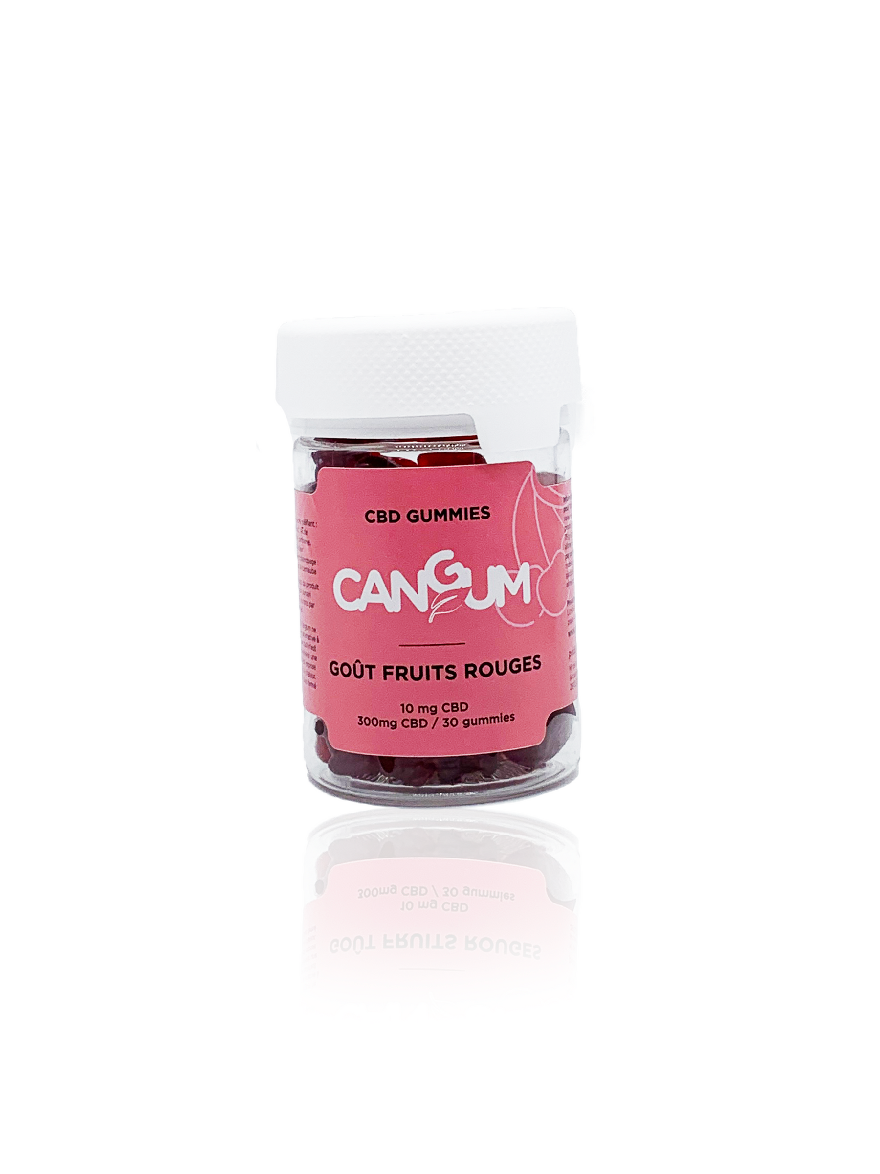 Gummies Cangum - Fruits rouges - 10mg CBD - The Hemp Concept