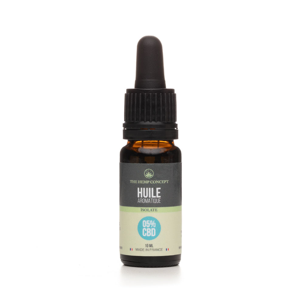 Huile de CBD - 5% - Isolate - The Hemp Concept