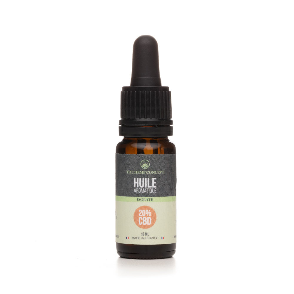 Huile de CBD - 20% - Isolate - The Hemp Concept