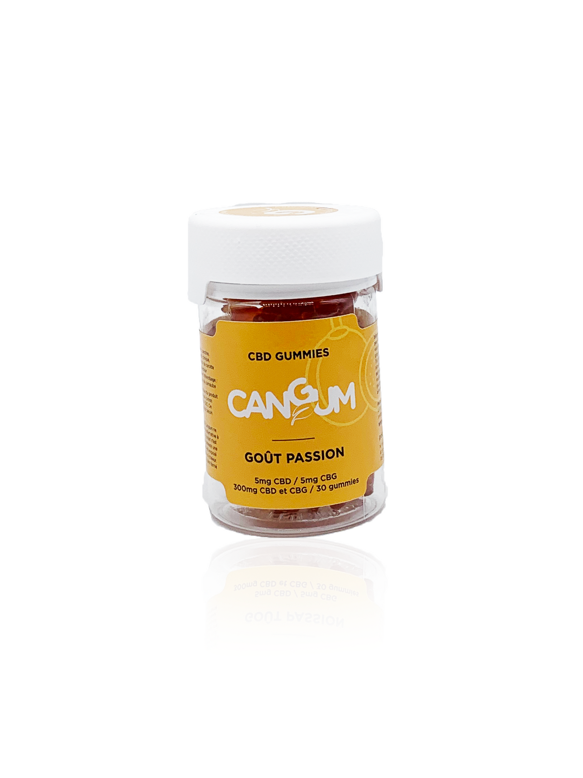 Gummies Cangum - Passion - 10mg CBD et CBG - The Hemp Concept